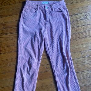 Pink Corduroy Jeans